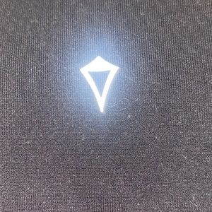 black kids lululemon (ivivva) leggings